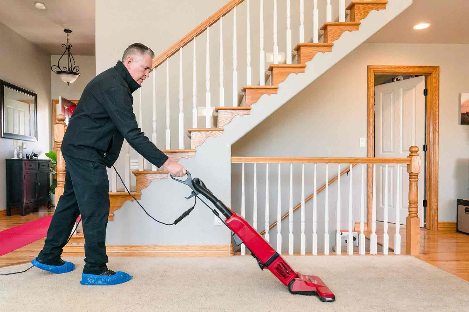 Carpet Vacuuming and Cleaning